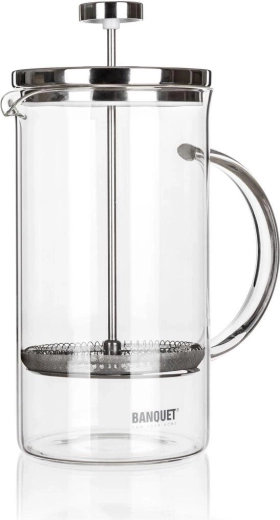 Connie kávéfőző kanna 1 l üveg és rozsdamentes acél