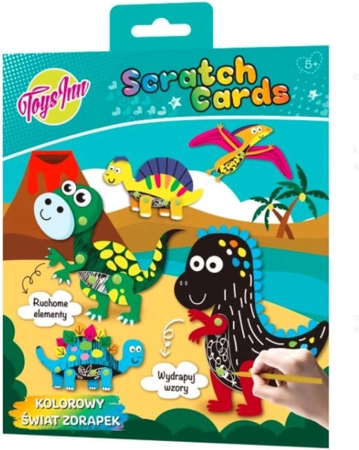 STNUX karcolós sorsjegyek dinoszauruszokkal