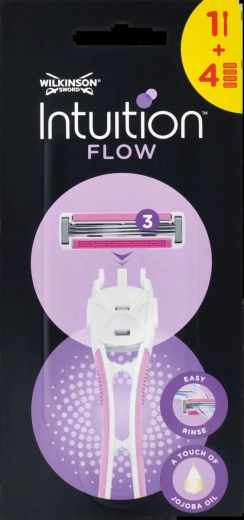 Wilkinson Intuition Flow Hybrid női borotva, 4 fej