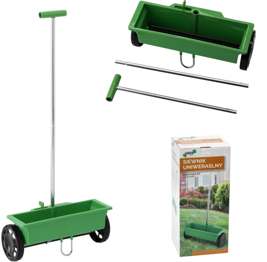 GardenLine univerzális kézi szóró vetőmaghoz és műtrágyához 6 l
