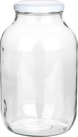 Twist befőttesüveg 4 l, csavaros fedéllel 100 mm (üveg)