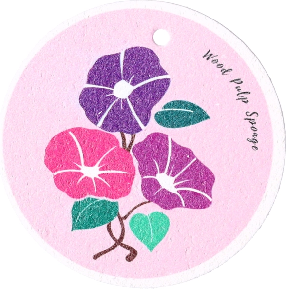 Természetes mosogatószivacs lila