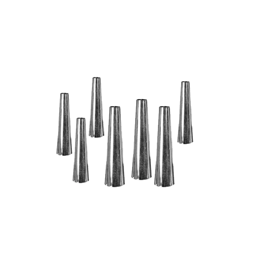 Fém kremroliforma készlet, 10 db