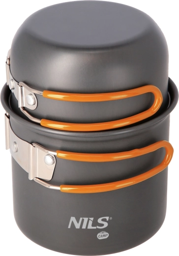 NILS Camp kemping edénykészlet evőeszközzel, 2 részes