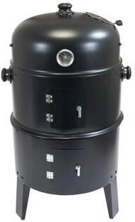 Multifunkciós 3 az 1-ben grill vízfürdővel, 40 cm átmérő, 75 cm magasság