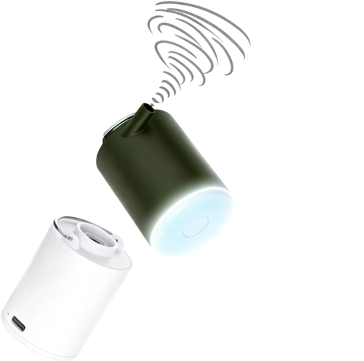 Elektromos kempingpumpa matracokhoz 3,7 V USB‑C-vel