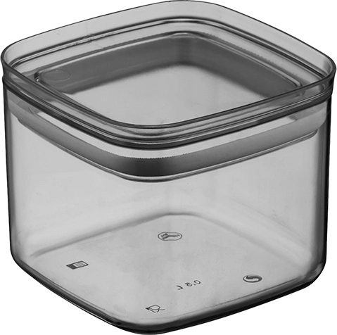 Műanyag doboz fedéllel, 700 ml