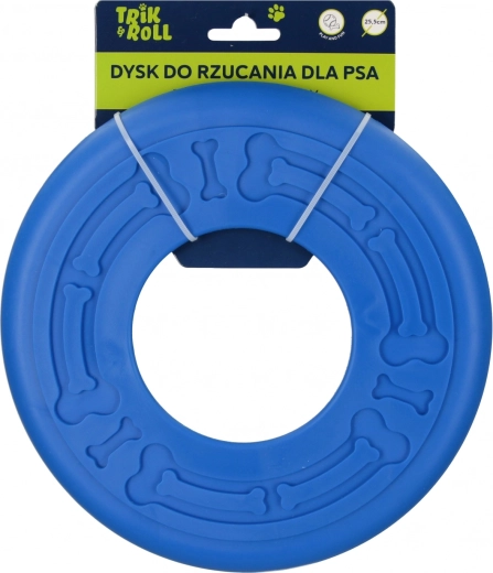 Kék repülő frizbi korong kutyáknak