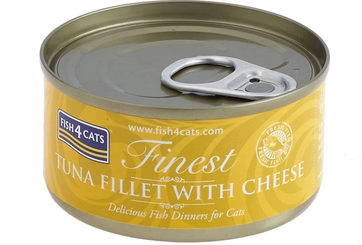 Macskakonzerv tonhallal és sajttal 70 g FISH4CATS