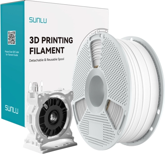 Sunlu PC-ABS fehér filament 1,75 mm 1 kg