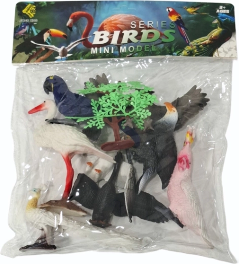 9 darabos madárkakészlet