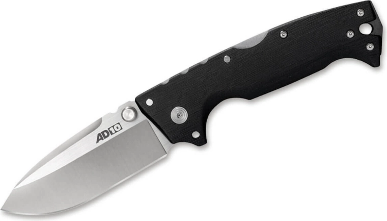 Cold Steel AD-10 összecsukható kés fekete G10 markolattal