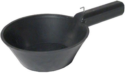 180 mm-es, műanyag, fogantyús fanka