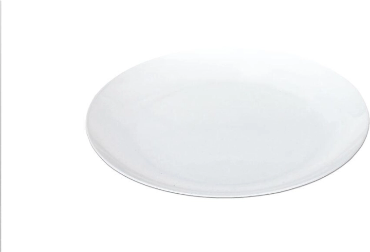 Lapos műanyag tányér 20 cm – színmix