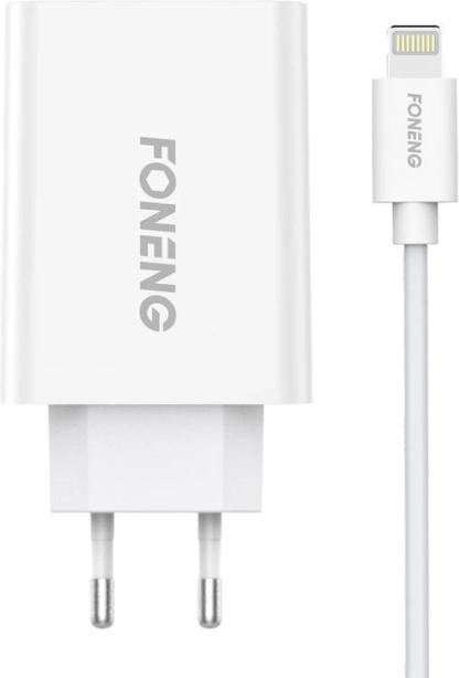 Foneng gyorstöltő egy USB porttal, 10,5 W + USB–Lightning kábel