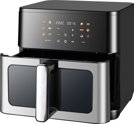 MalTec AirFryer forrólevegős fritőz 2000 W 10 l