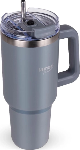 Lamart Huge szürke termoszbögre, 1,2 l