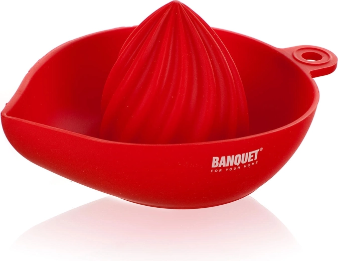 Culinaria szilikon citrusprés, piros