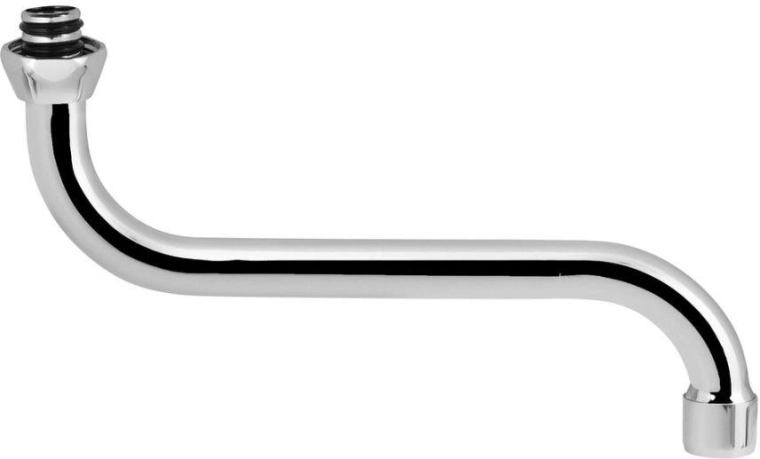 220 mm-es kifolyócső króm