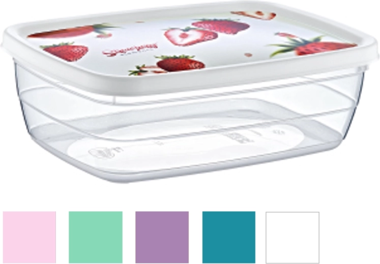 Deco Trend téglalap alakú doboz, 1,2 l