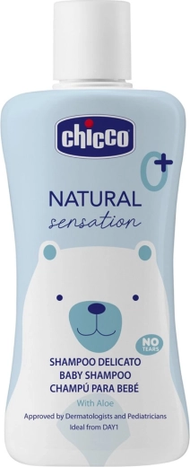 Chicco Natural Sensation gyermek sampon aloe verával, 200 ml