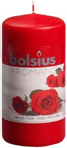 Henger gyertya rózsa illattal 5,9 × 12,1 cm