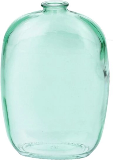 RAF üveg váza 11 cm türkiz