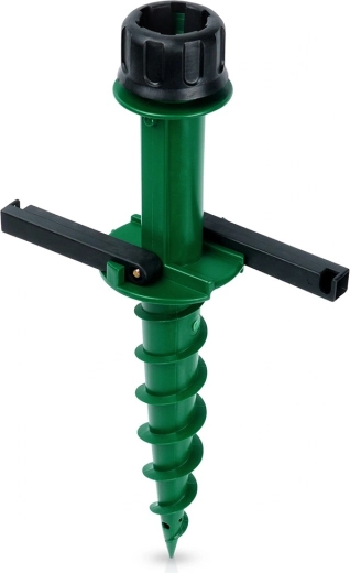 Vilde csavaros állvány kerti és strandnapernyőhöz, 44 cm