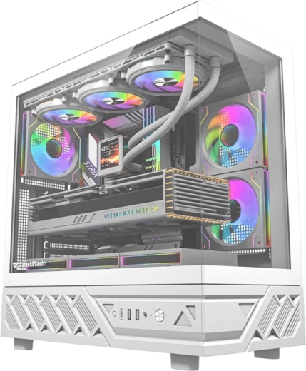 DarkFlash DS950 számítógépház, fehér