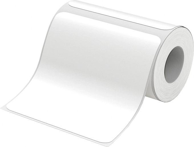 NIIMBOT hőcímkék 100 × 100 mm, fehér (75 matrica)