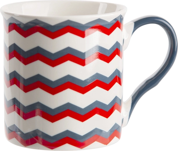 Easy Morning bögre 250 ml chevron mintával