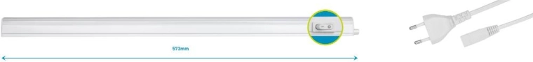 Retlux T5 LED lámpatest 8 W, 60 cm