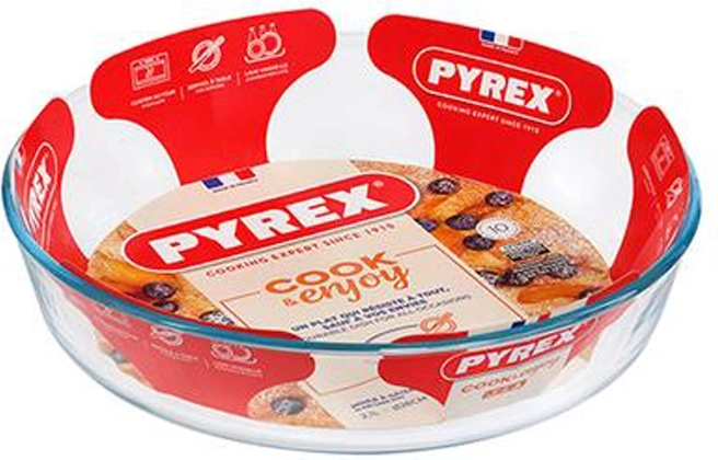 PYREX 26 cm üveg piteforma