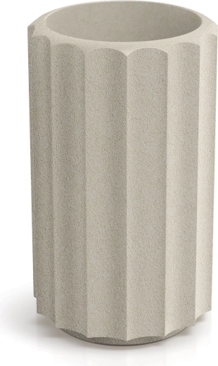 Rona Line High virágtartó 28 cm homokszínű
