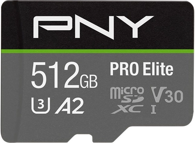 Elite 512GB MicroSDXC P-SDUX512U3100PRO-GE memóriakártya