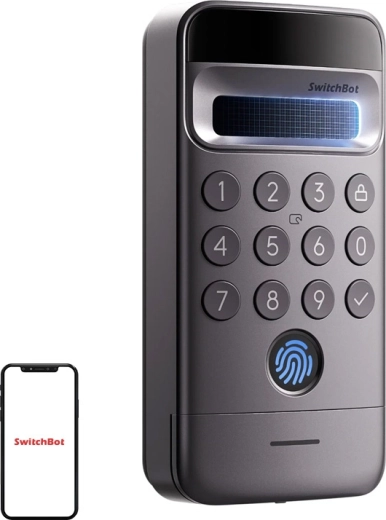 SwitchBot billentyűzet okos zárakhoz – Keypad Vision Pro