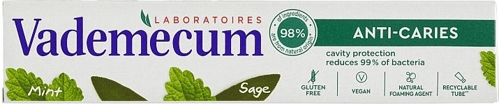 Vademecum Anti‑Caries fogkrém 75 ml