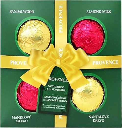 Provence pezsgő fürdőbombák 4 db