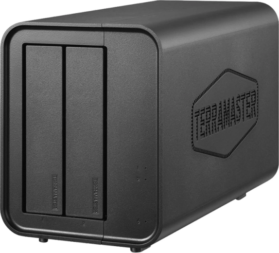 Terramaster D2-320 külső, kétrekeszes DAS ház HDD-hez és SSD-hez