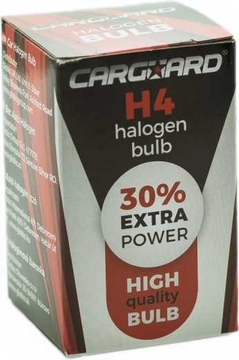 H4 halogén izzó 12 V 55/60 W, akár 30%-kal nagyobb fényerővel