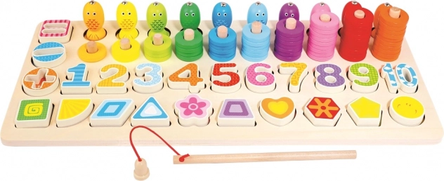 Bino fa oktató játék gyerekeknek