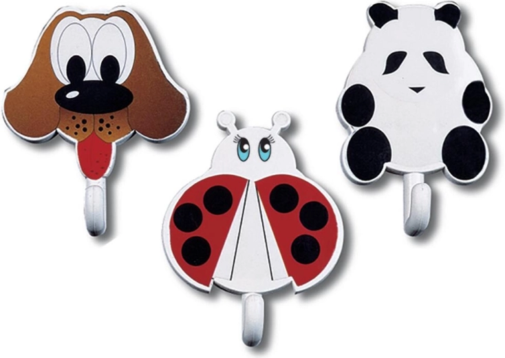 Öntapadó gyerekkampók – állatos motívumok mixe, 2 db