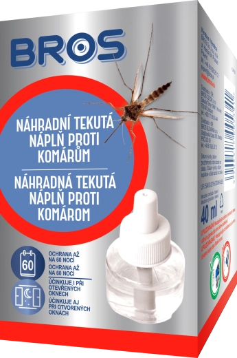 Bros utántöltő folyékony szúnyogirtó 40 ml