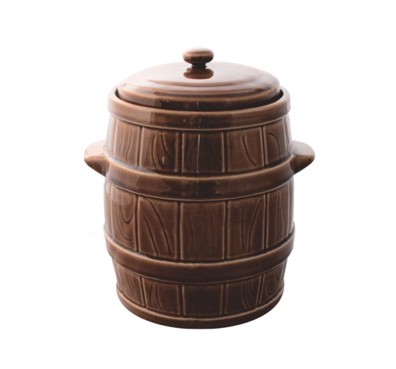 Hermetikus kerámia erjesztőedény 5 l vízzárral