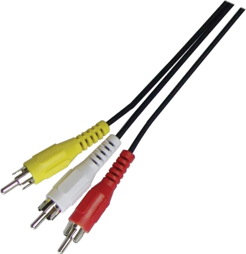 Sencor audio kábel 3× RCA–3× RCA, 1,5 m