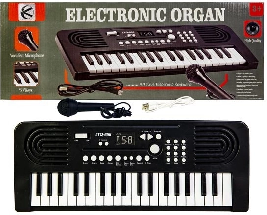 Gyerek orgona (keyboard) mikrofonnal - 1 db