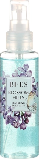 Csillámos testpermet BI-ES Blossom Hills 200 ml