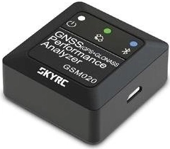 SKYRC GSM020 GNSS teljesítményelemző Bluetooth‑szal és alkalmazással