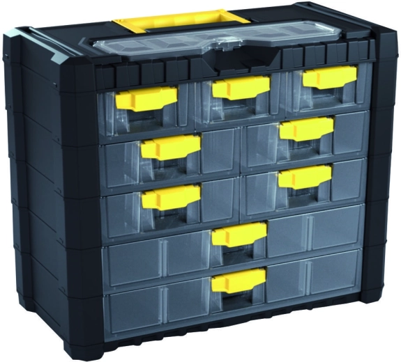 Műanyag tárolódoboz Multicase NS 501, 400 × 200 × 392 mm