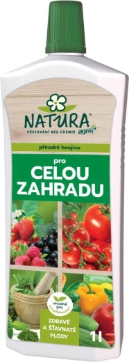Natura folyékony természetes műtrágya az egész kertbe 1 l